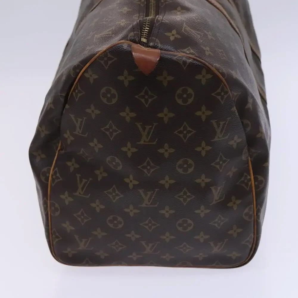 LOUIS VUITTON Monogram Keepall 55 Boston Bag M41424